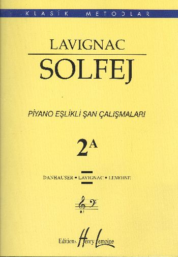 Lavignac Solfej Piyano Eşlikli Şan Çalışmaları 2A-zoom-