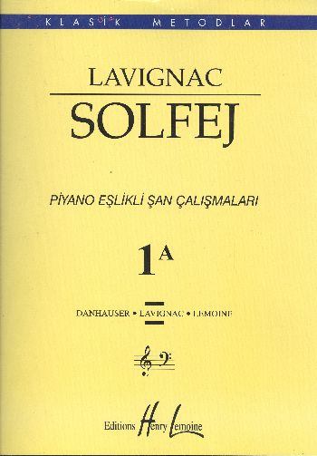 Lavignac 1A - Solfej Piyano Eşlikli Şan Çalışmaları-zoom-