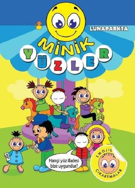 Minik Yüzler - Lunaparkta - Emojilerle Çıkartmalar-zoom-