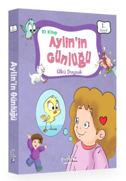 1. Sınıf Aylin’in Günlüğü Serisi - 10 Kitaplık Set-zoom-