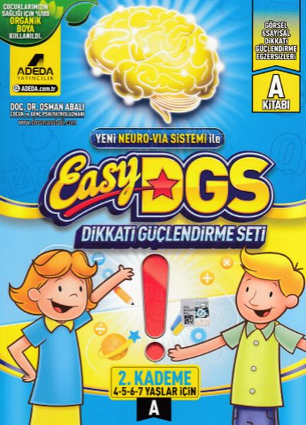 EASY Dikkati Güçlendirme Seti 4-7 yaş A Kitapçığı-zoom-