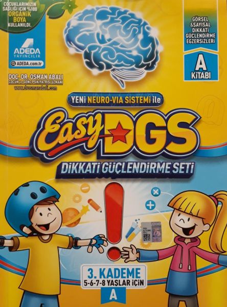 EASY Dikkati Güçlendirme Seti 5-8 yaş A Kitapçığı-zoom-