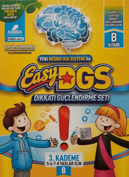 EASY Dikkati Güçlendirme Seti 5-8 yaş B Kitapçığı-zoom-