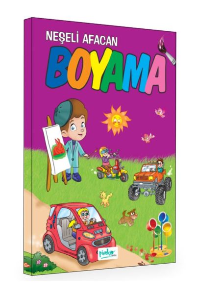 Neşeli Afacan Boyama-zoom-