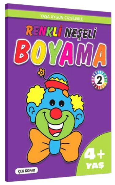 Renkli Neşeli Boyama -2 (4+Yaş)-zoom-