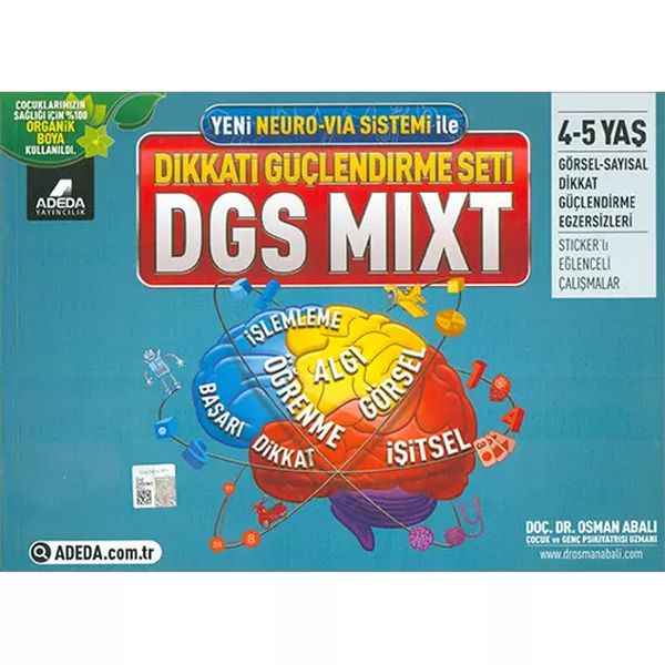 Dikkati Güçlendirme Seti Mixt 4-5 Yaş-zoom-