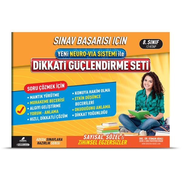 Dikkati Güçlendirme Seti  8. Sınıf  – 14 Yaş-zoom-