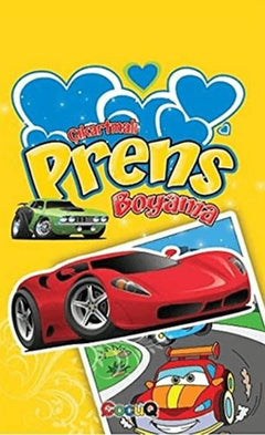 Çıkartmalı Prens Boyama (4 Kitap Takım)