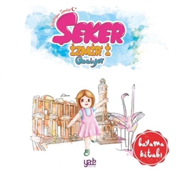 Şeker İzmir'i Geziyor - Boyama Kitabı-zoom-