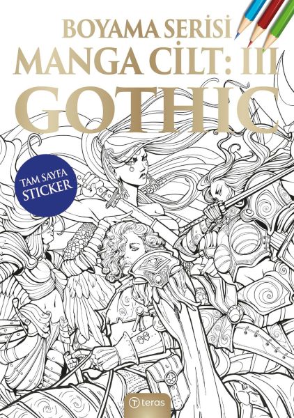 Manga Boyama Cilt III: Gothic-zoom-