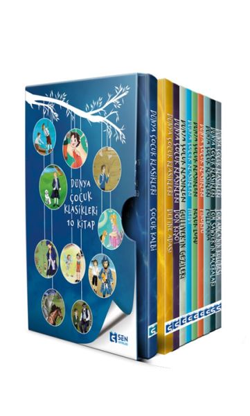 Dünya Çocuk Klasikleri 10 Kitap Kutulu Set-zoom-