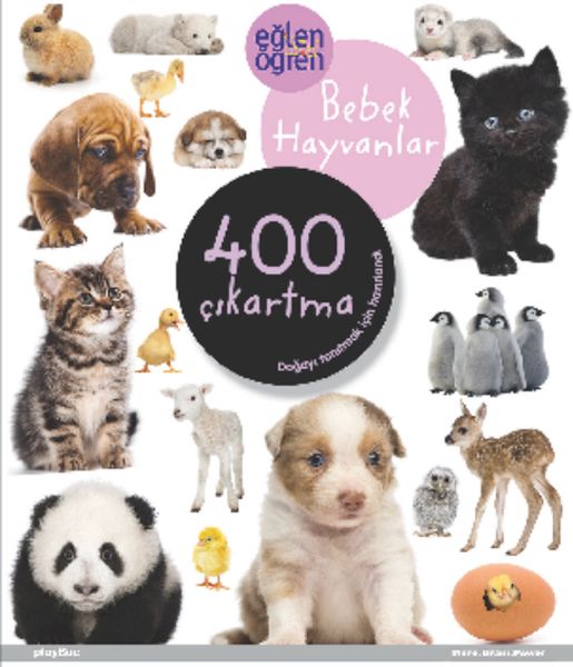 Eğlen Öğren Bebek Hayvanlar 400 Çıkartma-zoom-