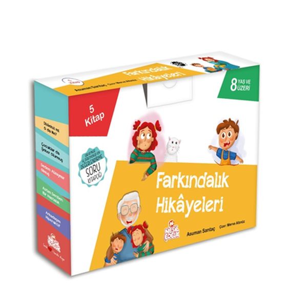 Farkındalık Hikâyeleri Seti 5-Kitap-zoom-