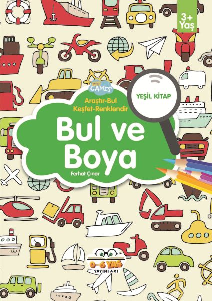 Bul ve Boya Yeşil Kitap-zoom-