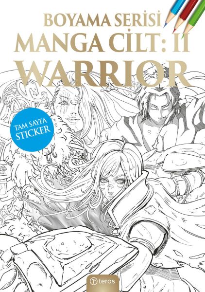 Manga Boyama Cilt II: Warrior-zoom-