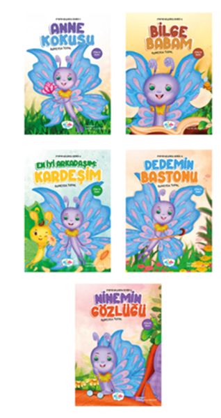 Pırpır Kelebek Serisi (5 Kitap)-zoom-