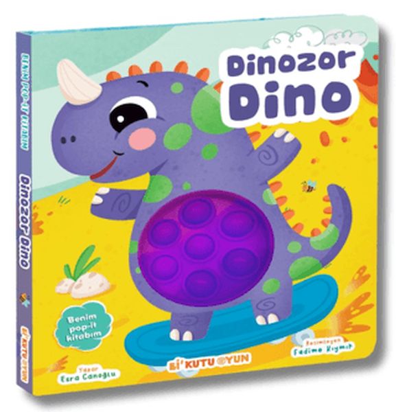 Dinozor Dino - Benim Pop - İt Kitabım-zoom-