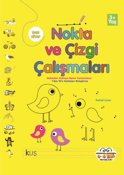 Nokta ve Çizgi Çalışmaları Sarı Kitap-zoom-