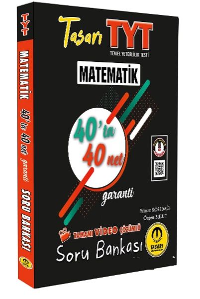 Tasarı TYT Matematik 40 ta 40 Net Soru Bankası-zoom-