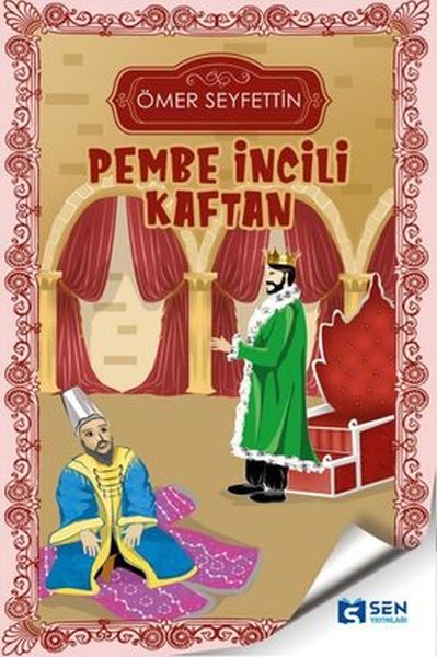 Pembe İncili Kaftan-zoom-