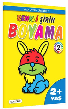 Renkli Şirin Boyama -2 (2+Yaş)