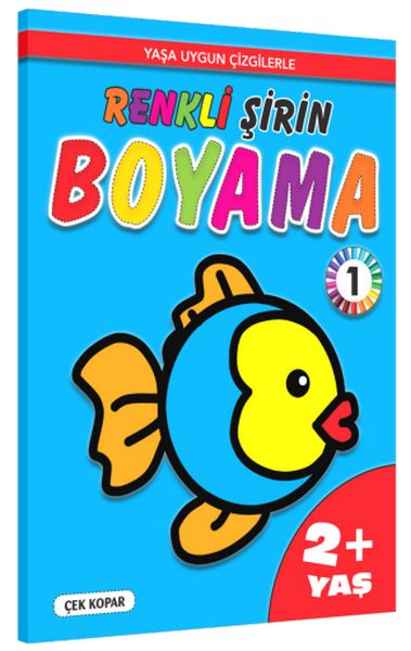 Renkli Şirin Boyama -1 (2+Yaş)-zoom-