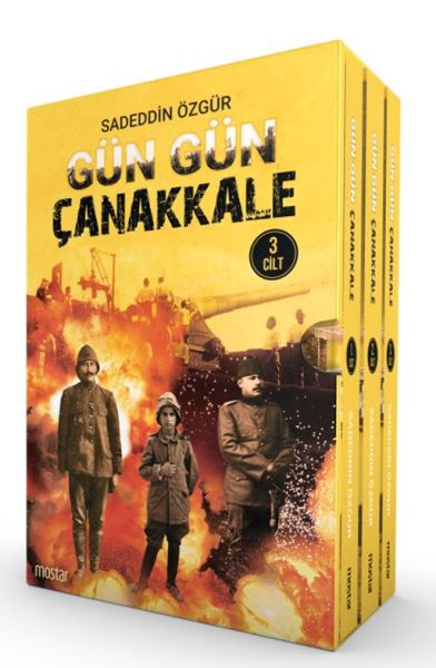 Gün Gün Çanakkale - 3 Cilt-zoom-