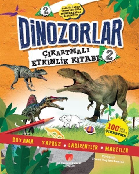 Dinozorlar Çıkartmalı Etkinlik Kitabı 2-zoom-