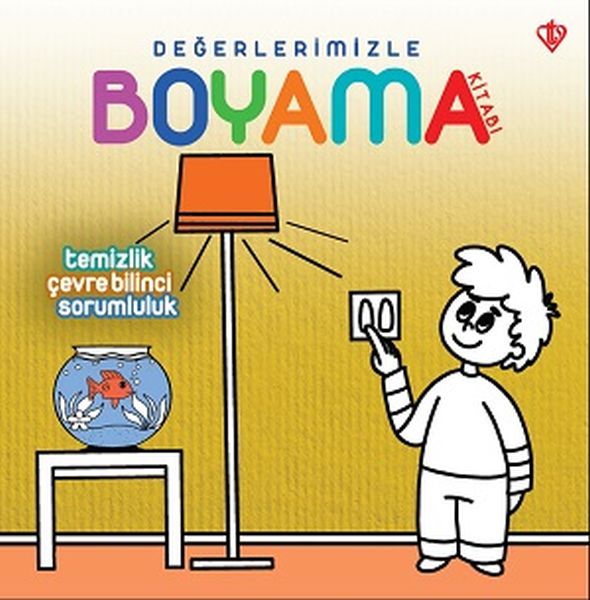 Değerlerimizle Boyama Kitabı Temizlik Çevre Bilinci Sorumluluk-zoom-