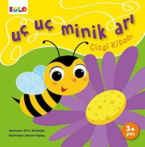Uç Uç Minik Arı Çizgi Kitabı-zoom-