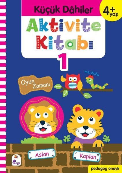 Küçük Dahiler Aktivite Kitabı 1 (4+ Yaş)-zoom-