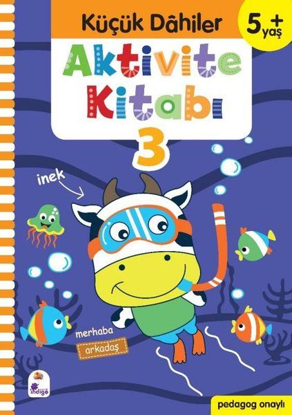 Küçük Dahiler Aktivite Kitabı 3 (5+ Yaş)-zoom-