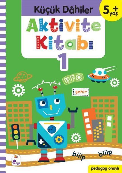 Küçük Dahiler Aktivite Kitabı 1 (5+ Yaş)-zoom-