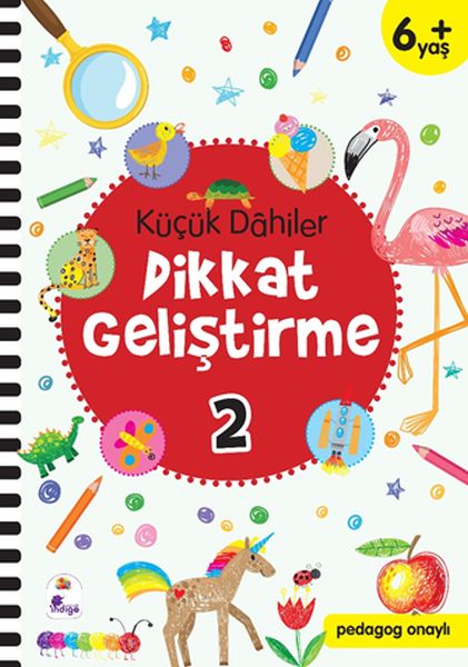 Küçük Dahiler Dikkat Geliştirme 2 - 6+ Yaş (Pedagog Onaylı)-zoom-