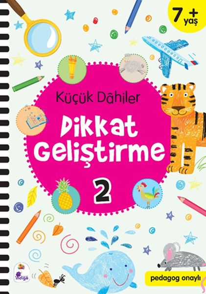 Küçük Dahiler Dikkat Geliştirme 2 - 7+ Yaş (Pedagog Onaylı)-zoom-