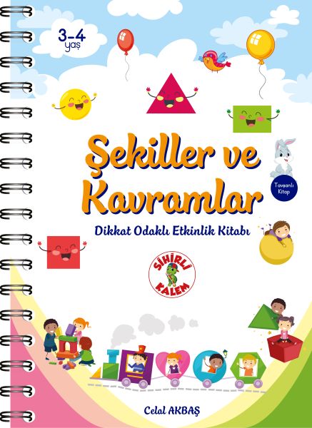 Şekiller ve Kavramlar - Dikkat Odaklı Etkinlik Kitabı-zoom-