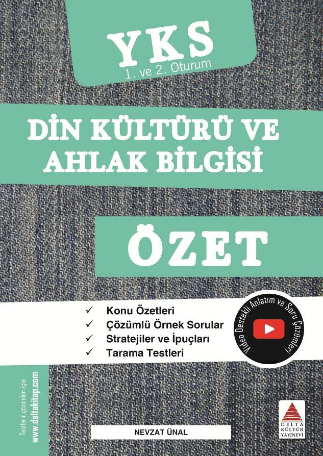 Delta TYT AYT Din Kültürü ve Ahlak Bilgisi Özet YKS 1. ve 2. Oturum (Yeni)-zoom-