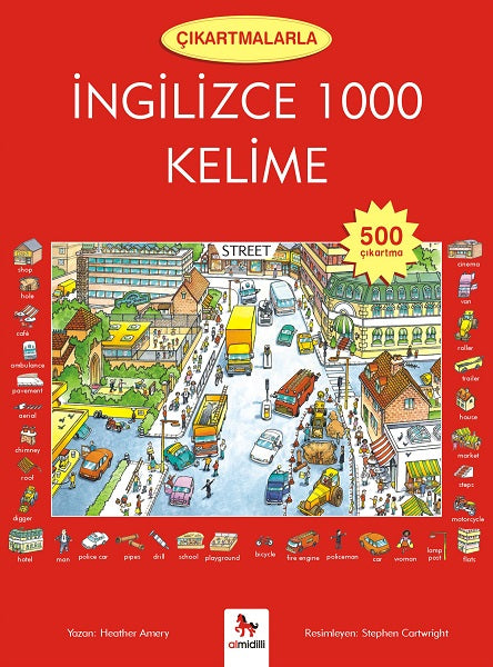 Çıkartmalarla İngilizce 1000 Kelime (500 Çıkartma)-zoom-