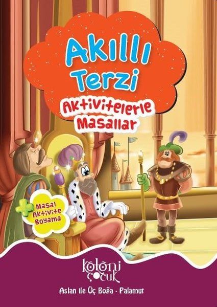 Akıllı Terzi - Aktivitelerle Masallar - Aslan ile Üç Boğa-Palamur-zoom-