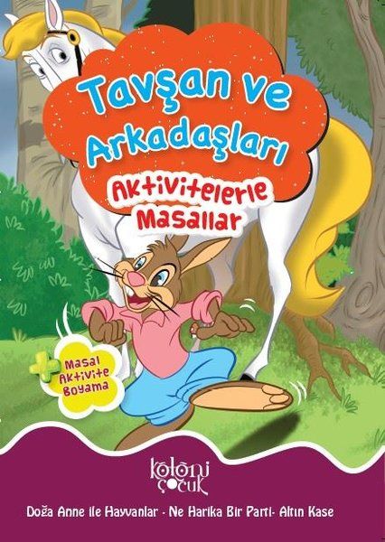 Tavşan ve Arkadaşları - Aktivitelerle Masallar-zoom-