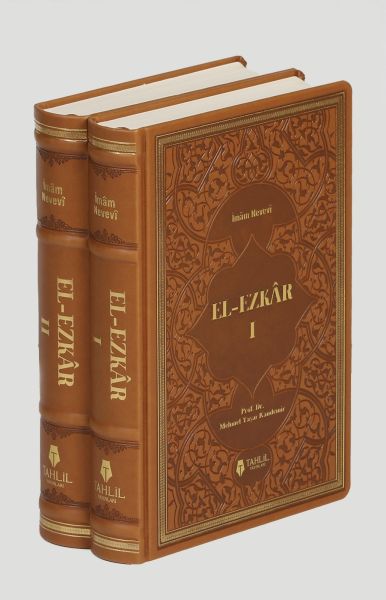 El- Ezkar (2 Cilt, Termo Deri)-zoom-