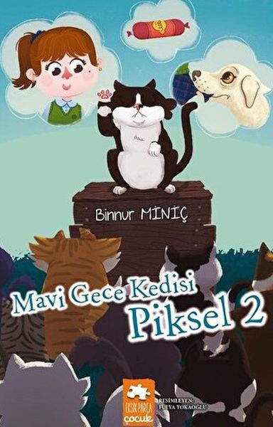Mavi Gece Kedisi - Piksel 2-zoom-
