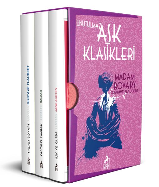 Unutulmaz Aşk Klasikleri - Aşk ve Gurur, Vadideki Zambak, Madam Bovary-zoom-
