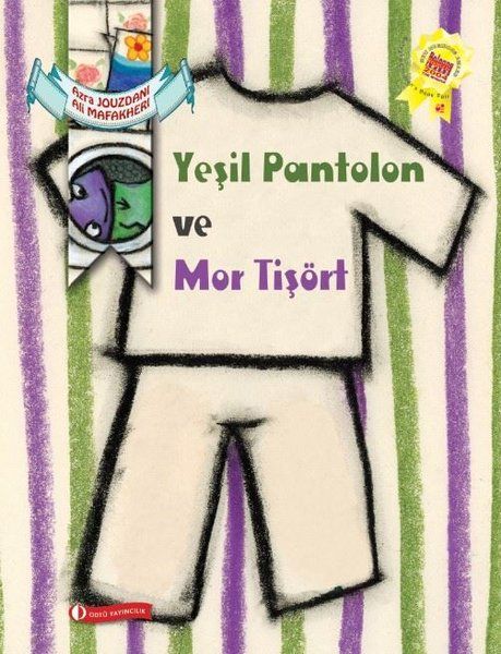 Yeşil Pantolon ve Mor Tişört-zoom-