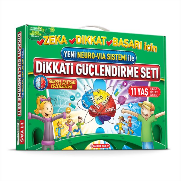 Dikkati Güçlendirme Seti - 5. Sınıf – 11 Yaş-Neuro-Via-zoom-