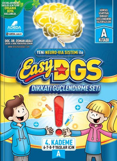 EASY Dikkati Güçlendirme Seti 6-9 yaş A Kitapçığı