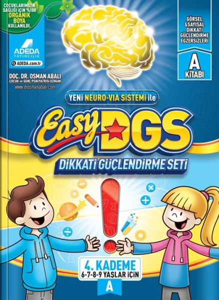 EASY Dikkati Güçlendirme Seti 6-9 yaş A Kitapçığı