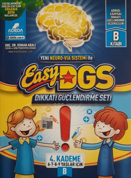 EASY Dikkati Güçlendirme Seti 6-9 yaş B Kitapçığı-zoom-