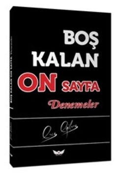 Boş Kalan On Sayfa Denemeler