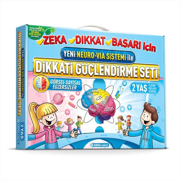 Dikkati Güçlendirme Seti - Anasınıfı –2 Yaş Neuro-Via-zoom-